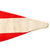 Original German WWII Small Size HJ National Youth Organization Pennant - 5 ¾" x 10” Original Items