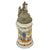 Original Imperial German WWI Era 23rd Royal Bavarian Infantry Regiment Reservist Beer Stein with Hinged Lid - Dated 1907/1909 Original Items