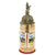 Original Imperial German Pre-WWI Schleswig-Holstein 13th Dragoon Regiment Beer Stein with Hinged Lid - Dated 1896-1899 Original Items