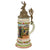 Original Imperial German WWI Era Hessian 117th (3rd Grand Ducal Hessian) Life Infantry "Grand Duchess" Beer Stein with Hinged Lid - Dated 1907-1909 Original Items