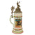 Original Imperial German WWI Era Hessian 117th (3rd Grand Ducal Hessian) Life Infantry "Grand Duchess" Beer Stein with Hinged Lid - Dated 1907-1909 Original Items