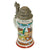 Original Imperial German WWI Era 1st Royal Bavarian Chevau-légers "Emperor Nicholas of Russia" Beer Stein with Hinged Lid - Dated 1908-1911 Original Items