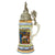 Original Imperial German WWI Era 22nd Royal Bavarian Infantry Regiment Reservist Beer Stein with Hinged Lid - dated 1912-1914 Original Items