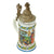 Original Imperial German WWI Era 20th Royal Bavarian Infantry Regiment Reservist Beer Stein with Hinged Lid - Dated 1903-1905 Original Items