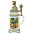 Original Imperial German WWI Era 20th Royal Bavarian Infantry Regiment Reservist Beer Stein with Hinged Lid - Dated 1903-1905 Original Items