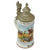 Original Imperial German WWI Era 4th Royal Bavarian Chevau-légers "King" Beer Stein with Hinged Lid - Dated 1897-1900 Original Items