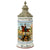 Original Imperial German WWI Era 4th Royal Bavarian Chevau-légers "King" Beer Stein with Hinged Lid - Dated 1897-1900 Original Items