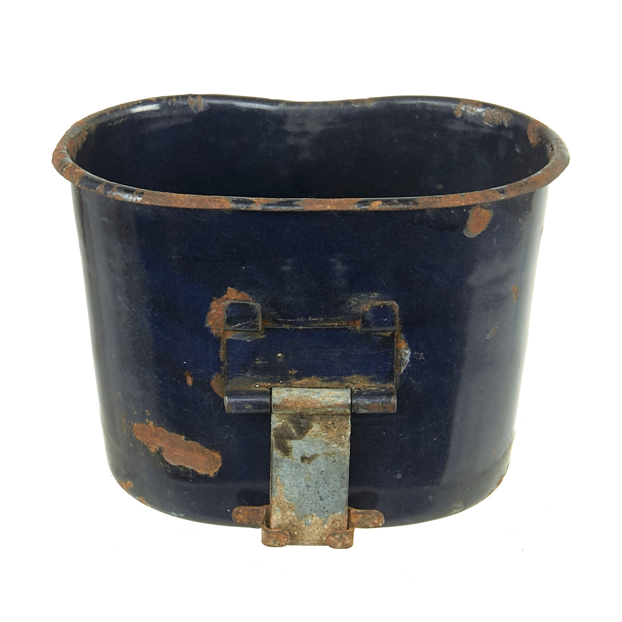 Original U.S. WWII M1942 Experimental BLUE Porcelain Enamel