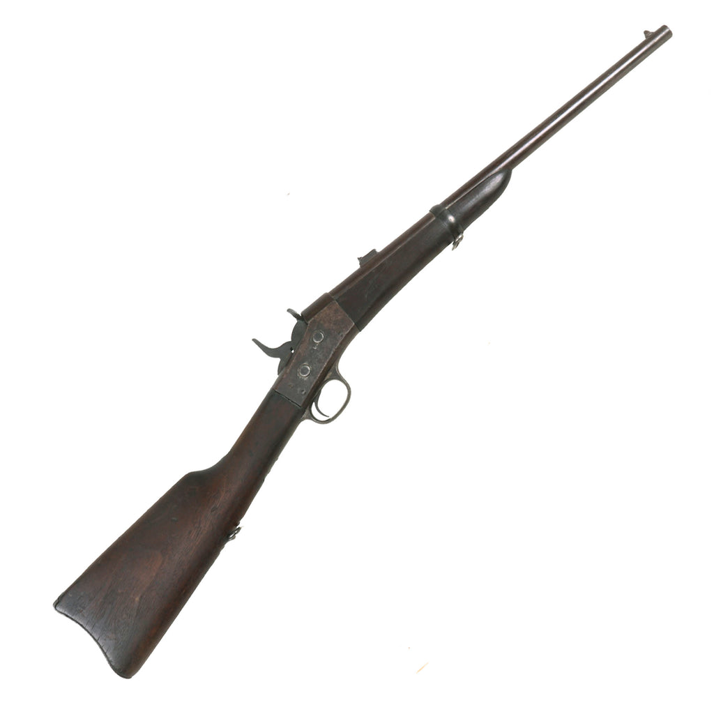 Original U.S. Remington Model 1867 U.S. Navy Contract Rolling Block Carbine in .50-45 with Henry A. Walke Cartouche - Serial G1674 Original Items