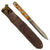 Original U.S. WWII EK Model 1 Fighting Knife Serial K640 by John Ek of Hamden, Conn. with Custom Sheath - Excellent Condition Original Items