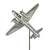 Original U.S. WWII Floating B24 Bomber Trench Art Stand - Dated 1944 Original Items