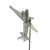 Original U.S. WWII Floating B24 Bomber Trench Art Stand - Dated 1944 Original Items