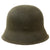 Original German WWII M42 No Decal Army Heer Helmet with 1943 Dated 56cm Liner & Chinstrap - EF64 Original Items