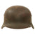 Original German WWII Heer Army Large M40 Former Single Decal Steel Helmet with 59cm Liner - Stamped Q66 Original Items