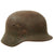 Original German WWII Heer Army Large M40 Former Single Decal Steel Helmet with 59cm Liner - Stamped Q66 Original Items