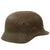 Original German WWII Heer Army Large M40 Former Single Decal Steel Helmet with 59cm Liner - Stamped Q66 Original Items