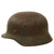 Original German WWII Heer Army Large M40 Former Single Decal Steel Helmet with 59cm Liner - Stamped Q66 Original Items
