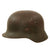 Original German WWII Heer Army Large M40 Former Single Decal Steel Helmet with 59cm Liner - Stamped Q66 Original Items