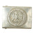 Original German WWII HJ Aluminum Belt Buckle by Paul Cramer & Co. of Lüdenscheid - M4/44 Original Items