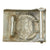 Original German WWII HJ Aluminum Belt Buckle by Paul Cramer & Co. of Lüdenscheid - M4/44 Original Items