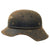 Original German WWII M38 Luftschutz Beaded Gladiator Air Defense Helmet with 57cm Liner - dated 1940 Original Items