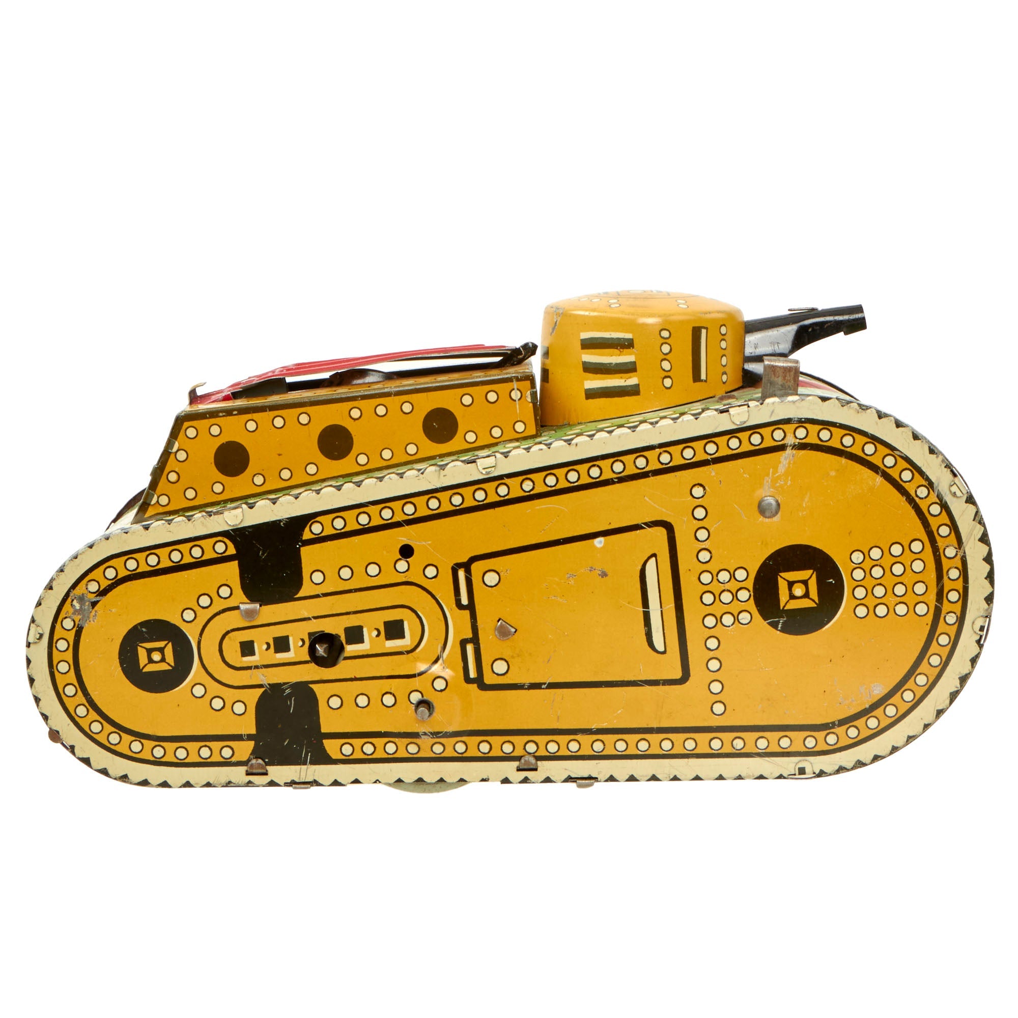 Original U.S. Inter-War & 1950's Tin Lithographed Mechanical Toy