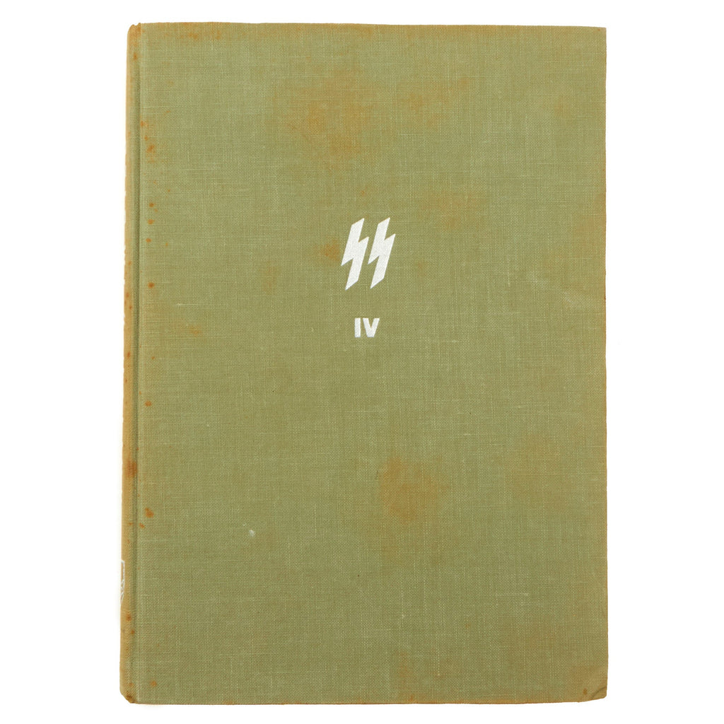 Original German WWII Waffen-SS Im Bild IV Cloth Hardcover Picture Book Original Items