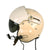 Original U.S. Vietnam War Era SPH-3B Flying Helmet Dated 1968 With Patched Carry Bag - Extra Large Original Items