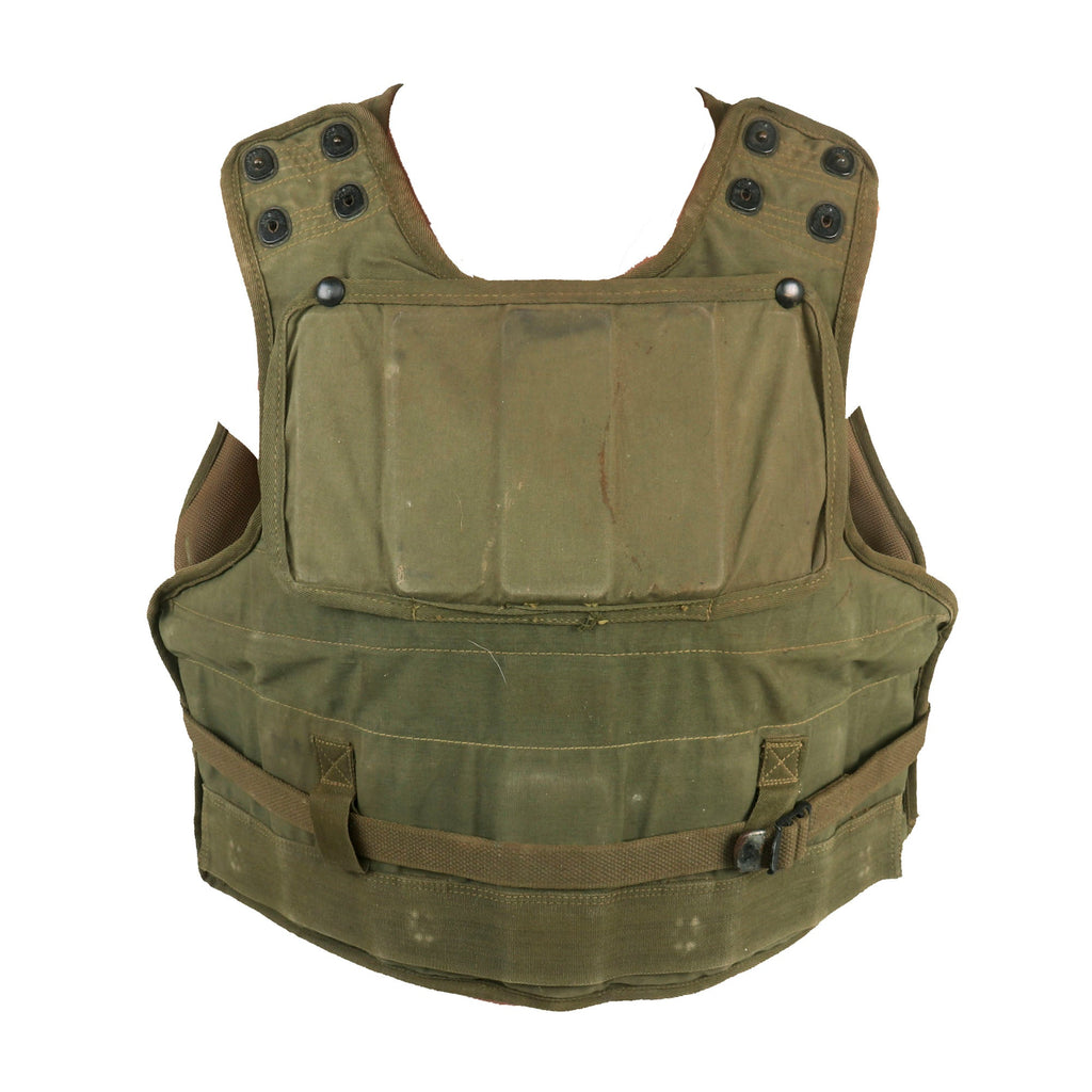 Original U.S. Korean War M12 Body Armor - Two Pieces Manufactured by Breslee & Artistic Furniture Manufacturing Company Original Items
