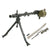 Original German WWII MG 34 Display Machine Gun by Waffenwerke Brünn with Belt Drum and Internal Components Original Items