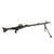 Original German WWII MG 34 Display Machine Gun by Waffenwerke Brünn with Belt Drum and Internal Components Original Items