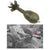 Original German WWII PAK 36 Stielgranate 41 37mm High Explosive Anti-Tank Stick Grenade - 1942 Dated Body Original Items