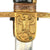 Original German WWII Army Officers Lion Head Sword by F. W. Höller of Solingen with Steel Scabbard Original Items