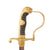 Original German WWII Heer Army Officer's Lion Head Sword by Emil Voos of Solingen with Steel Scabbard Original Items