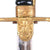 Original German WWII Heer Army Officer's Lion Head Sword by E. & F. Hörster with Blued Steel Scabbard Original Items