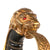 Original German WWII Heer Army Officer's Lion Head Sword by E. & F. Hörster with Blued Steel Scabbard Original Items