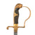 Original German WWII Army Officer Nr. 22 Lion Head Sword by F. W. Höller with Steel Scabbard Original Items