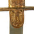 Original German WWII Army Officer Dove Head Sword by F. W. Höller of Solingen with Steel Scabbard Original Items