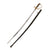Original German WWII Army Officer Emil Voos Pattern Dove Head Sword with Steel Scabbard Original Items