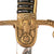 Original German WWII Army Officer Emil Voos Pattern Dove Head Sword with Steel Scabbard Original Items