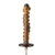 Original 18th Century Edo Period Japanese Handmade Ō-Wakizashi Short Sword with Decorative Lacquered Scabbard and Kogatana Knife