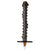 Original 17th Century Early Edo Period Japanese Handmade Ō-Wakizashi Short Sword by MASAUJI with Lacquered Wood Scabbard and Kogatana Knife Original Items