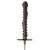 Original 17th Century Early Edo Period Japanese Handmade Ō-Wakizashi Short Sword by MASAUJI with Lacquered Wood Scabbard and Kogatana Knife Original Items