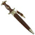 Original German Early WWII SA Dagger by AESCULAP of Tuttlingen with Scabbard and Belt Hanger Original Items