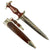 Original German Early WWII SA Dagger by Rare Maker Hammesfahr & Co. of Solingen with Scabbard and Hanger Original Items