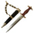 Original German WWII 1939 Dated Chained NSKK Officer's Dagger with Scabbard by Carl Eickhorn - RZM M7/66 Original Items