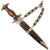 Original Rare German WWII Early Chained NSKK Officer's Dagger by Carl Eickhorn with Scabbard Original Items