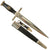 Original Rare German WWII 1st Model RLB Leader's Dagger by Paul Weyersberg with Scabbard and Hanger Original Items