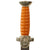 Original German WWII DRK Red Cross Officer's Dagger with Scabbard and Belt Hanger - Deutsches Rotes Kreuz Original Items