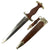 Original German Early WWII SA Dagger by Friedrich Herder Abr. Sohn of Solingen with Scabbard & Belt Hanger Original Items